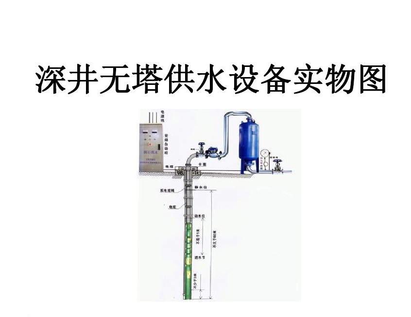 瑞昌市井泵无塔式供水设备